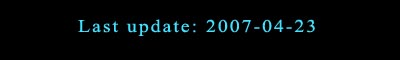 Last Update: 2005-02-01